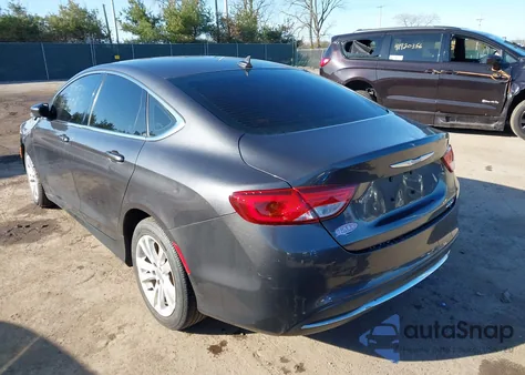 2017 Chrysler 200 Limited Platinum z USA, uszkodzony, nr VIN 1C3CCCAB4HN511767